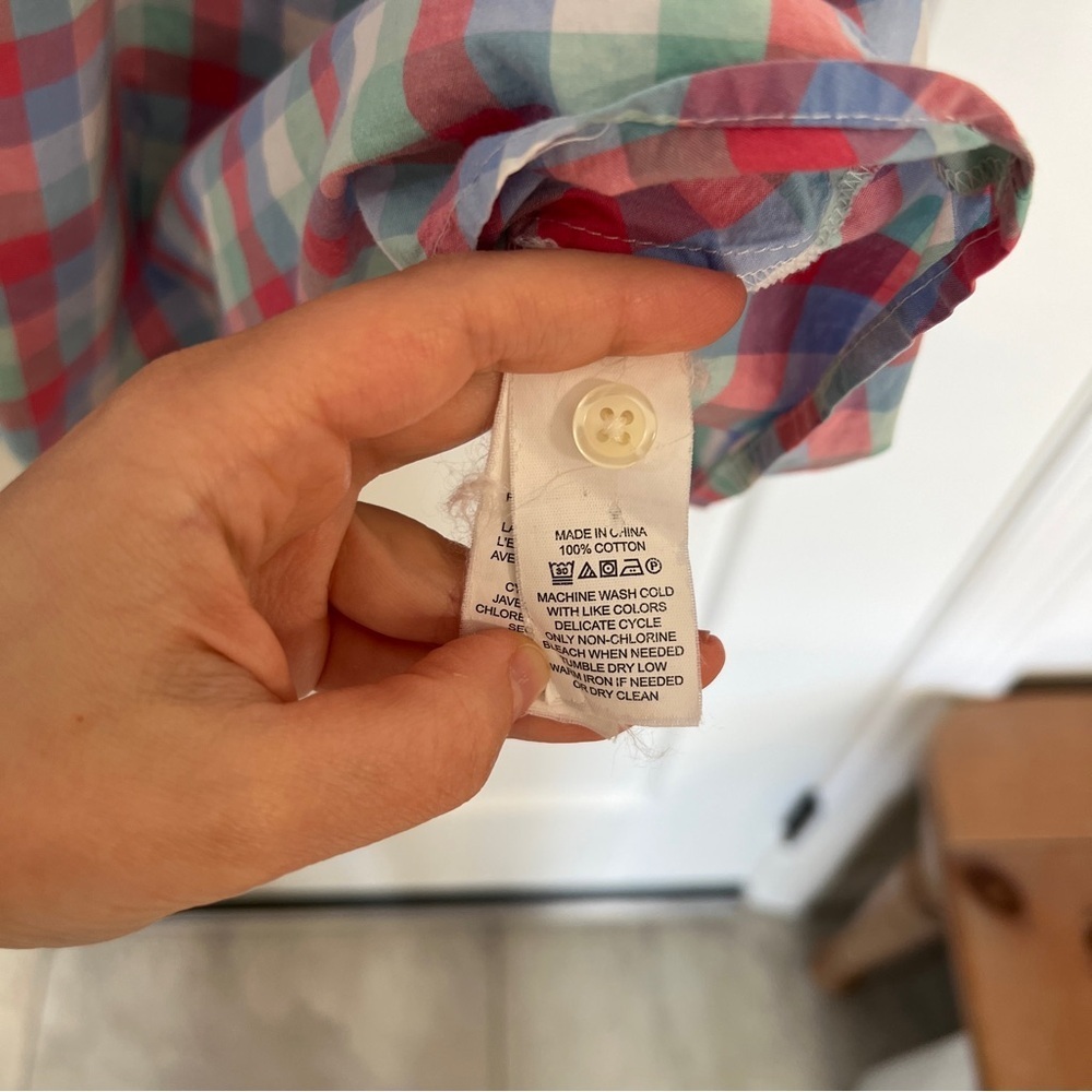 Kate Spade Madras Poplin Dress - Picture 4 of 9